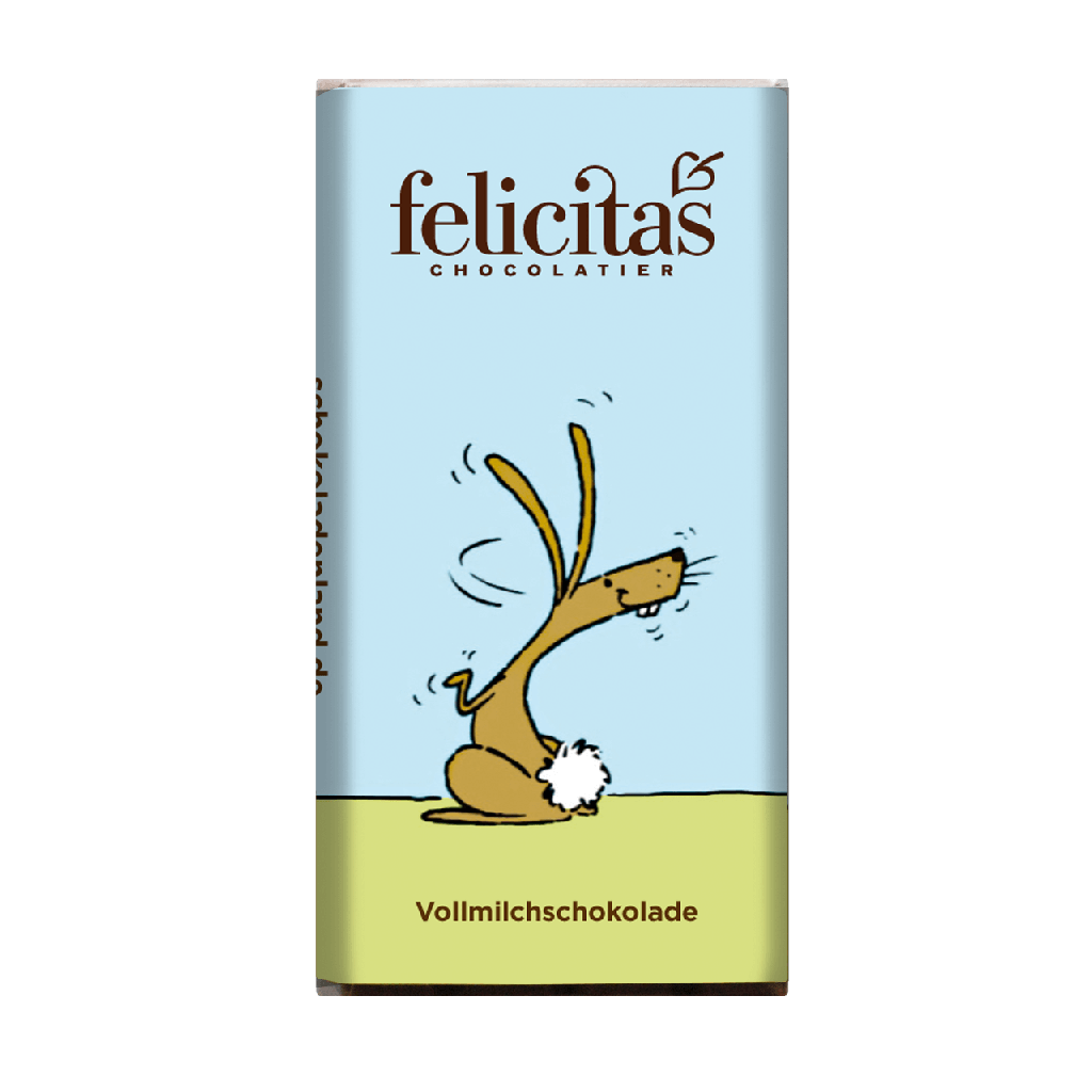 Schoko-Täfelchen Hase Vollmilch