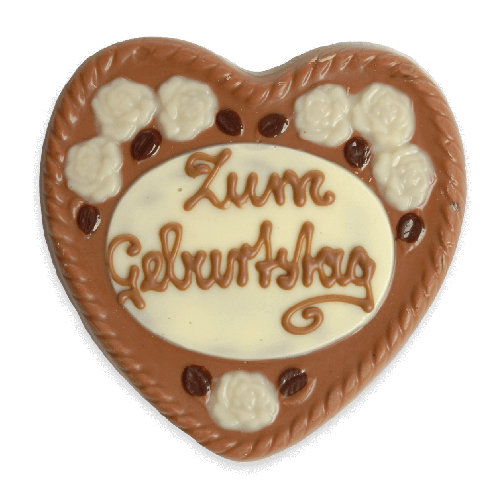 Rosenherz "Zum Geburtstag"