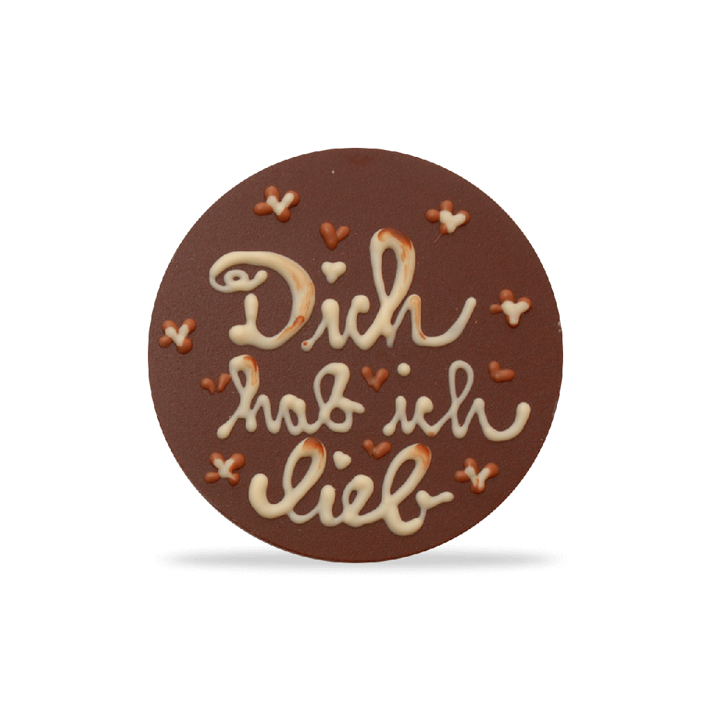 Schoko-Orden "Dich hab ich lieb"