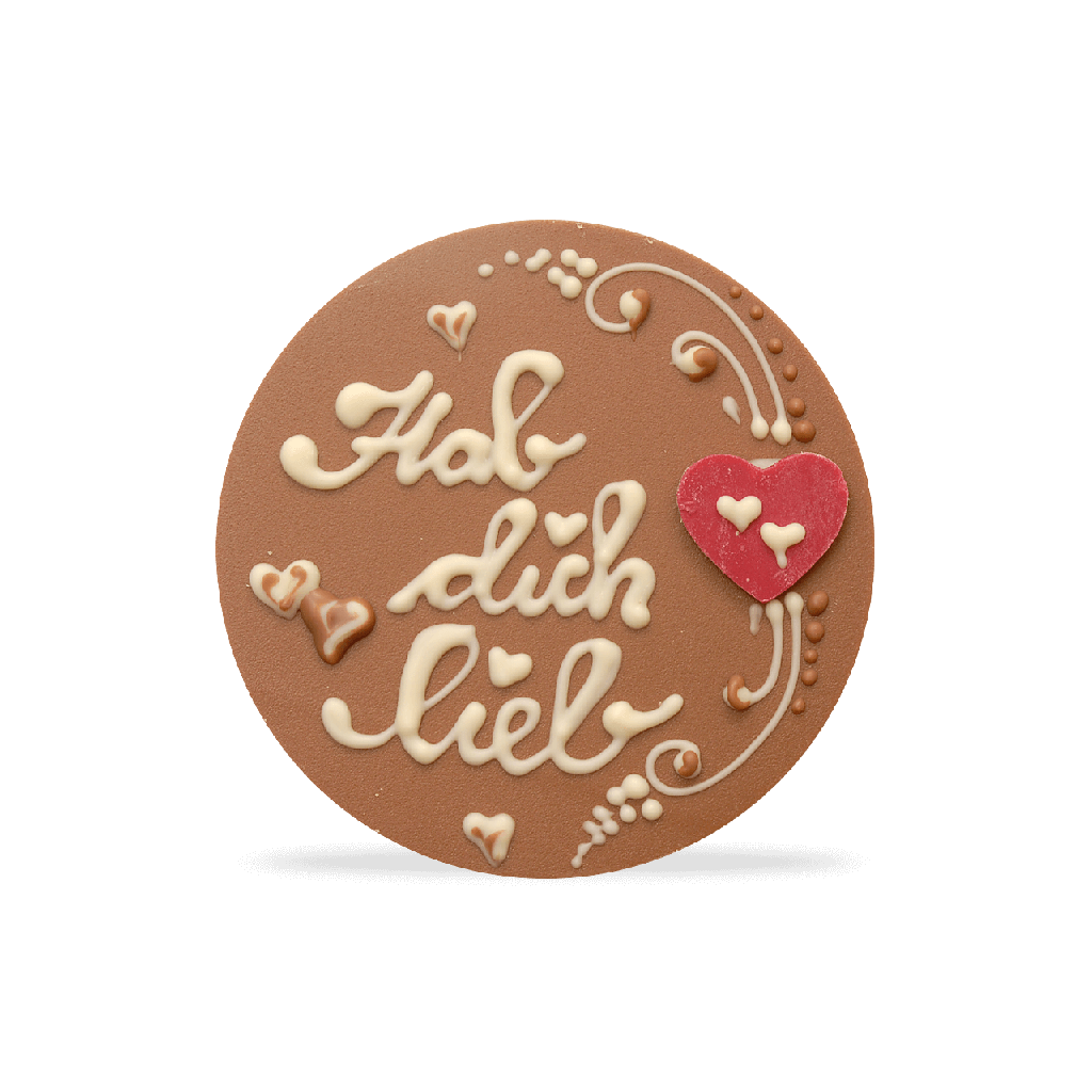 Schoko-Orden "Hab dich lieb"