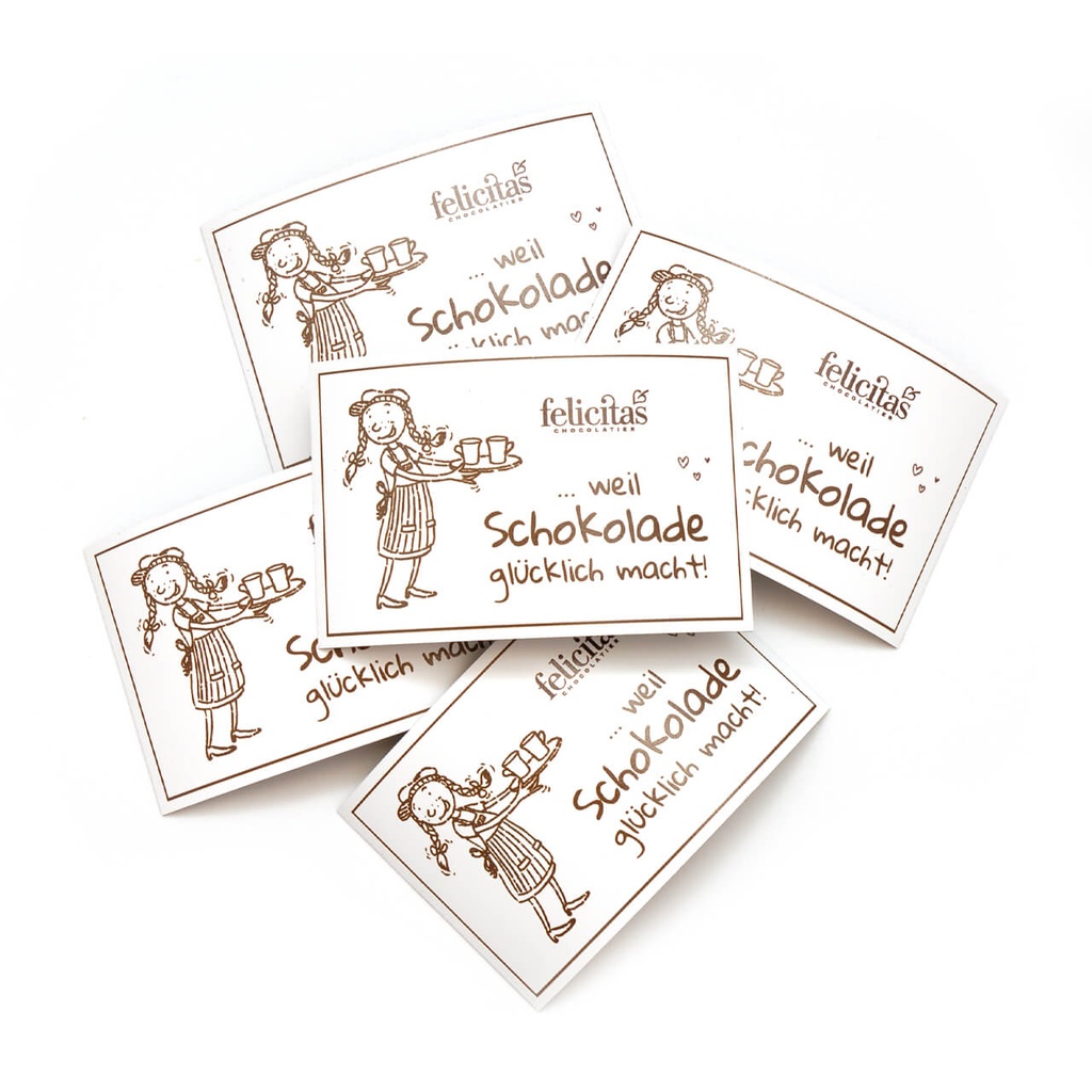 Felicitas Magnet "Schokomädchen"