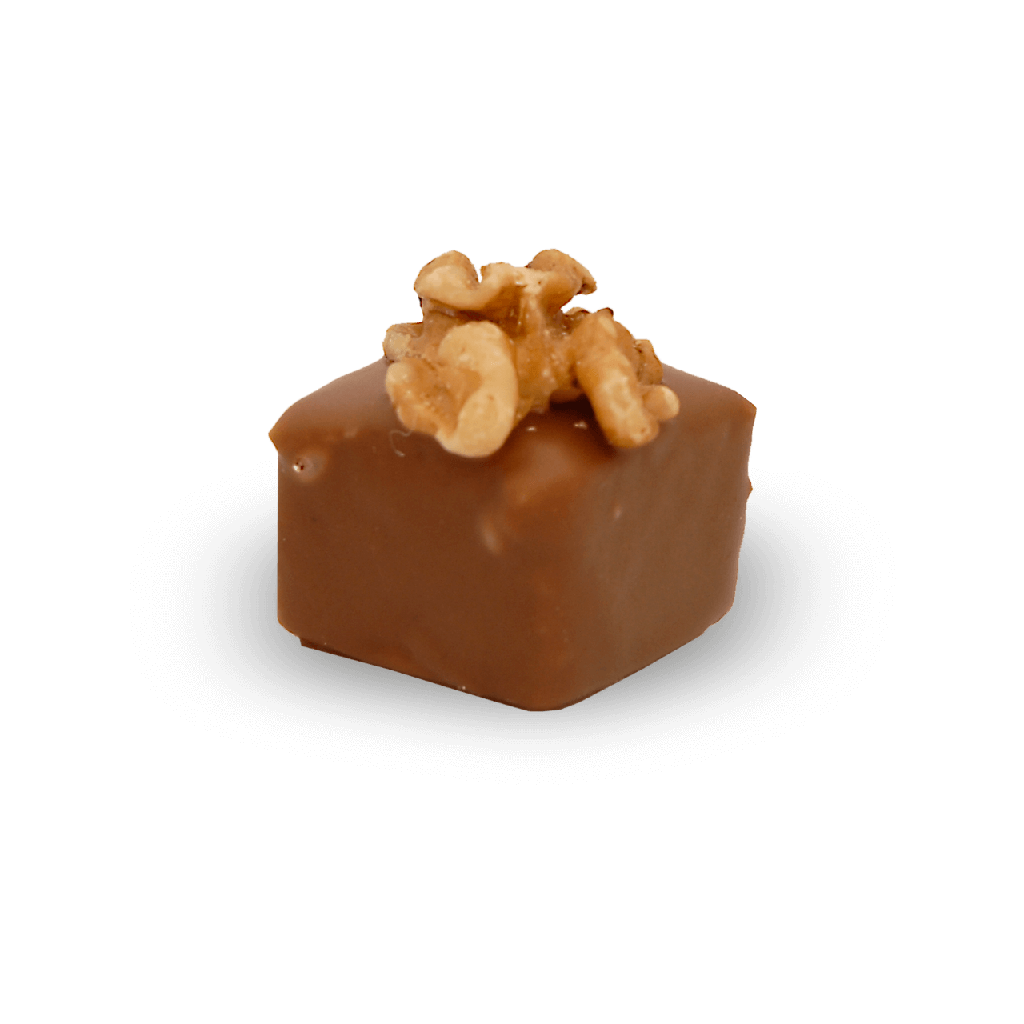 Marzipan Würfel mit halber Walnuss 100g