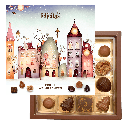 Pralinenquadrat Frohe Weihnachten