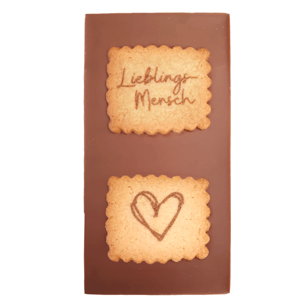Tafelschokolade "Lieblingsmensch" 100g