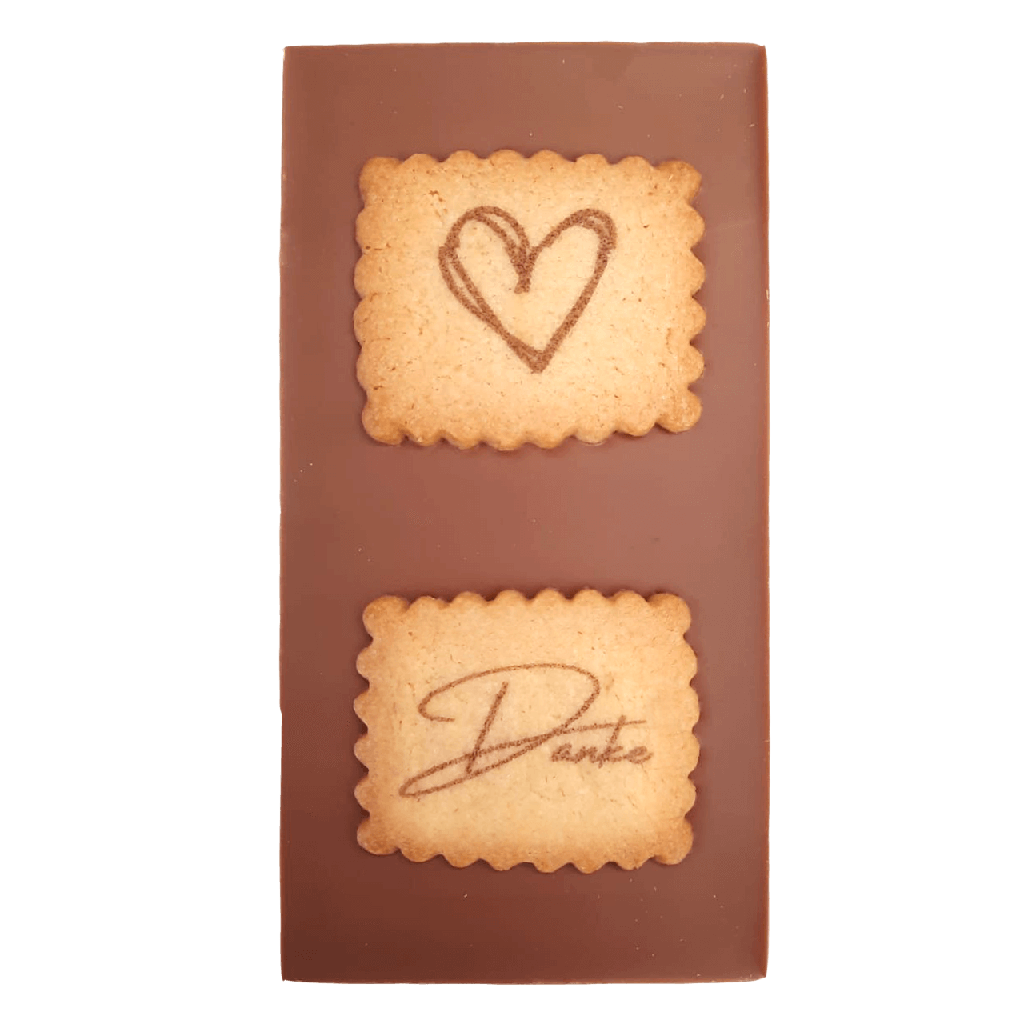Tafelschokolade "Danke" 100g
