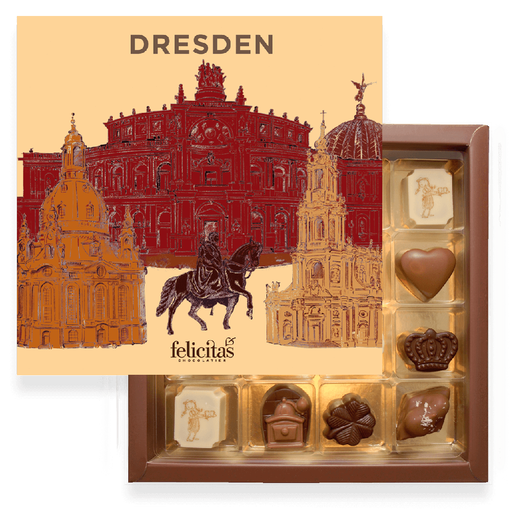 Pralinenquadrat Dresden alkoholisch