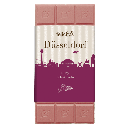 Tafelschokolade RUBY pur Düsseldorf 100g