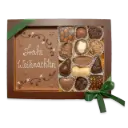 Geschenkset Weihnachtskarte und Pralinen in A5 Box