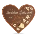 Herzplatte Zur Goldenen Hochzeit