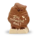 Eule aus Schokolade
