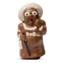 Oma aus Schokolade