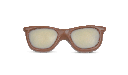 Brille aus Schokolade