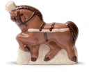 Pferd groß aus Schokolade