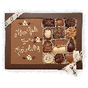 Geschenkset Grußkarte und Pralinen in A5-Geschenkschachtel