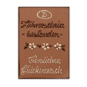 Schokokarte "Führerschein bestanden"