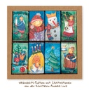 16er Schoko-Täfelchen Weihnachten Box