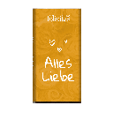Schoko-Täfelchen "Alles Liebe" Vollmilch