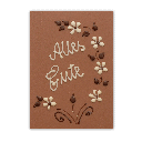 Schokokarte "Alles Gute"