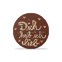 Schoko-Orden "Dich hab ich lieb"