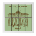 16er Schoko-Täfelchen Berlin Zartbitter